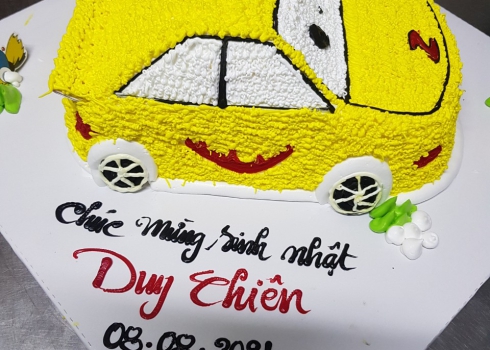Bánh Kem Xe