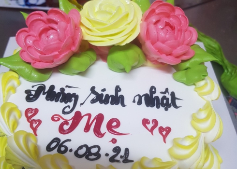 Bánh Kem tặng Mẹ